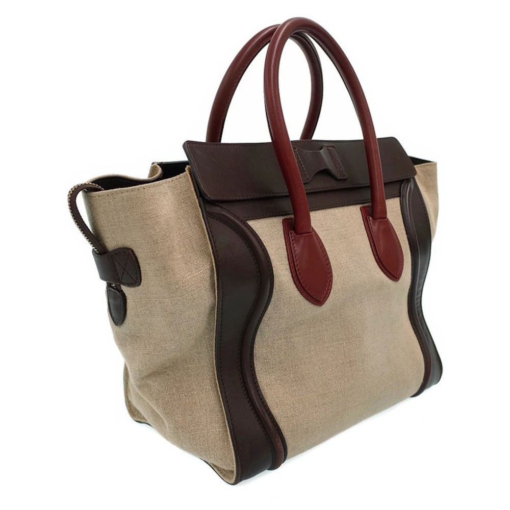 Celine Luggage Shopper Leather 2WAY Tote bag - Picture 2 of 9
